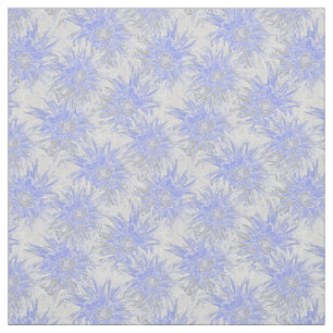 Tela Dalias gris-azules.