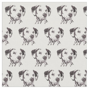 Tela dálmata del arte del perro