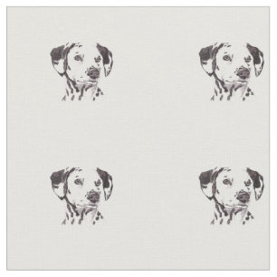 Tela dálmata del arte del perro