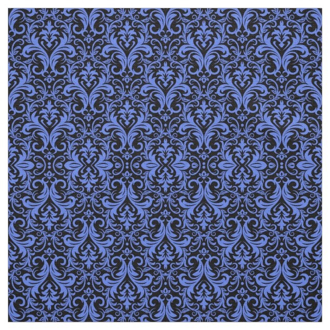 Tela Damasco azul (Retal)