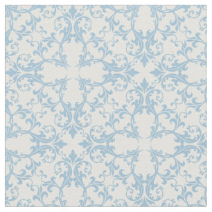 Tela Damasco azul claro