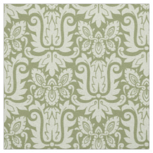 Tela Damasco de 1885, verde salvaje