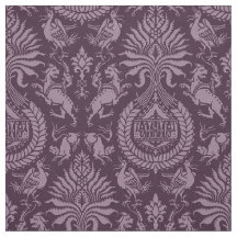 Damasco del siglo XII con animales