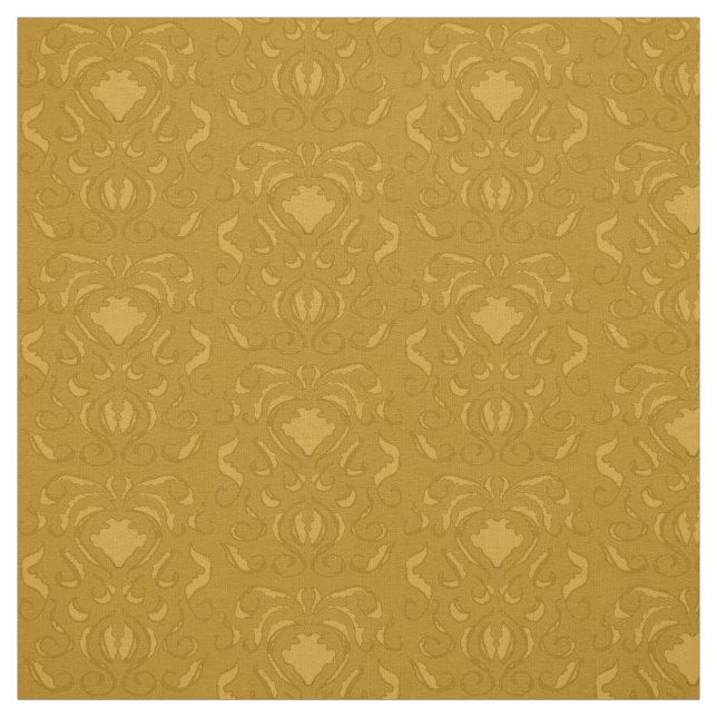 Tela damasco dorado como material digital de impresión (Retal)