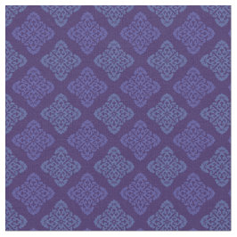 Tela Damasco morado floral
