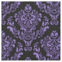 Damasco púrpura en fondo negro o *Any del color