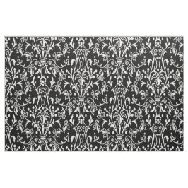Tela Damask Black & White