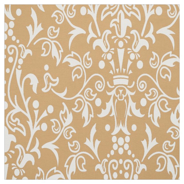 Tela Damask Tan (Retal)