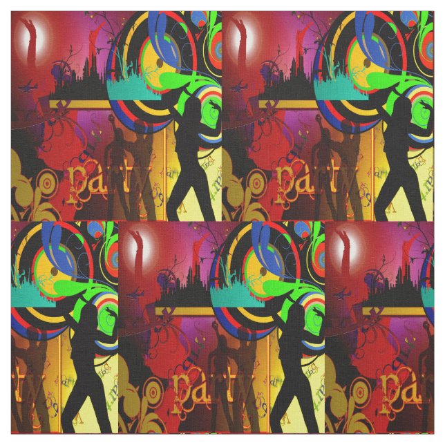 Tela Dance Fiesta Fabric (Retal)