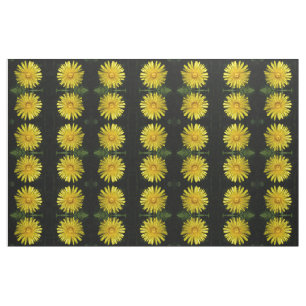 Tela Dandelion Floral Patterned Fabric