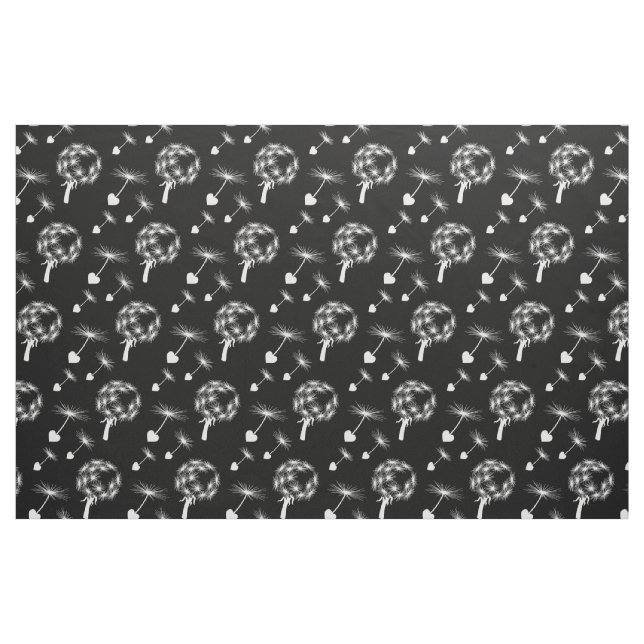 Tela Dandelion Heart Seeds ("Cuarto gordo" (fat quarter))