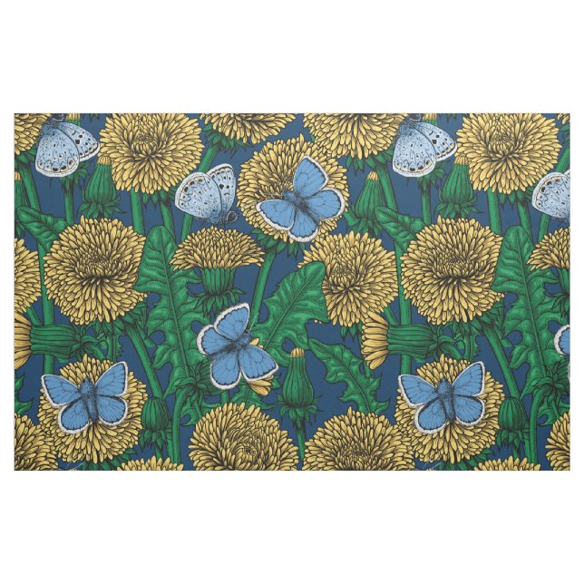 Tela Dandelion medow ("Cuarto gordo" (fat quarter))