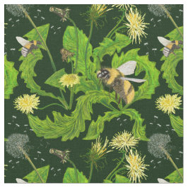 Tela Dandelions n Bees - Fabric