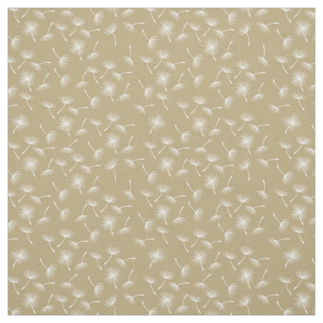 Tela Dandelions on Gold (Retal)