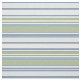 Tela Dark Pastel Blue and Spring Rain Stripes