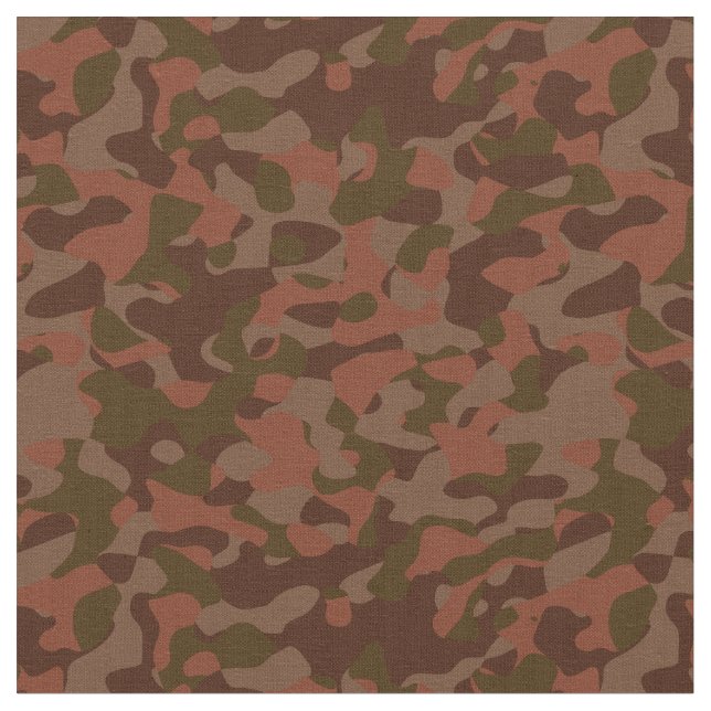 Tela Dark red, Salmon and Olive camo abstract (De cerca)