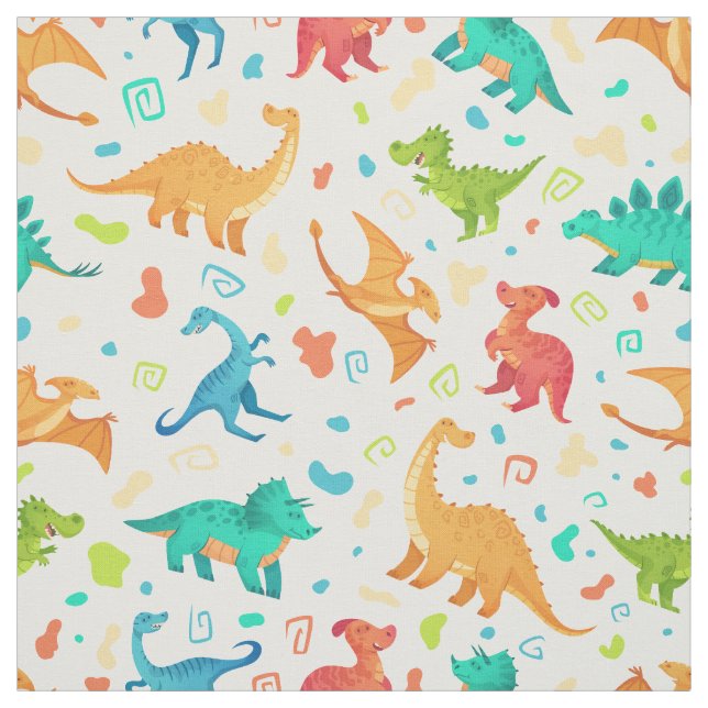 Tela Darling Dinosaurs Fabric (Retal)