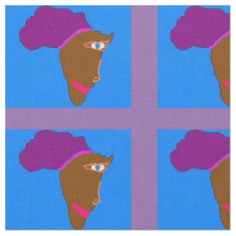 Tela de África de la madre