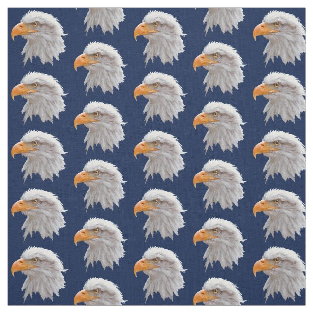 Tela de Alaska de Eagle calvo (marina de guerra) (Retal)