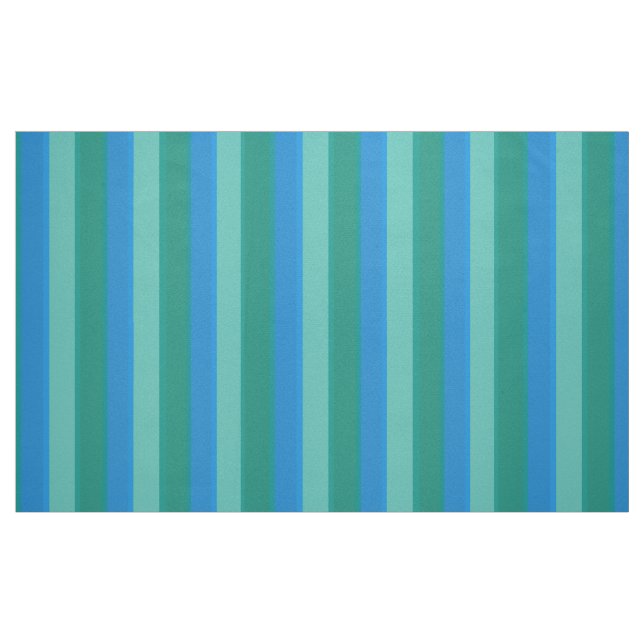 Tela de algodón atómica de las rayas del trullo y ("Cuarto gordo" (fat quarter))