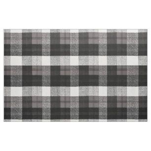 Tela de algodón de 56" Xmas Baffalo Plaid Bla