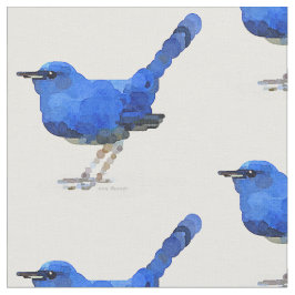 Tela de algodón del Bluebird