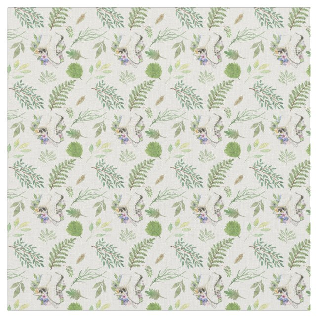 Tela de algodón del patinaje artístico (De cerca)