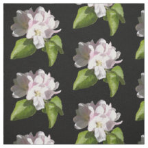 Tela de Algodón Flor de Manzano de Primavera