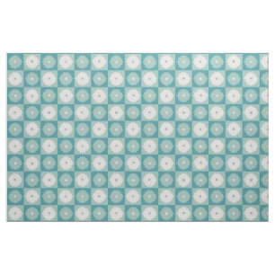 Tela de algodón geométrica moderna de las flores