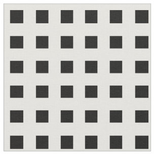 Tela de algodón impresa, mosaicos negros