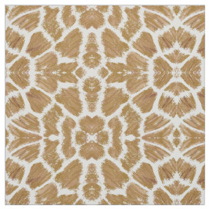 Tela de algodón inspirada en la jirafa