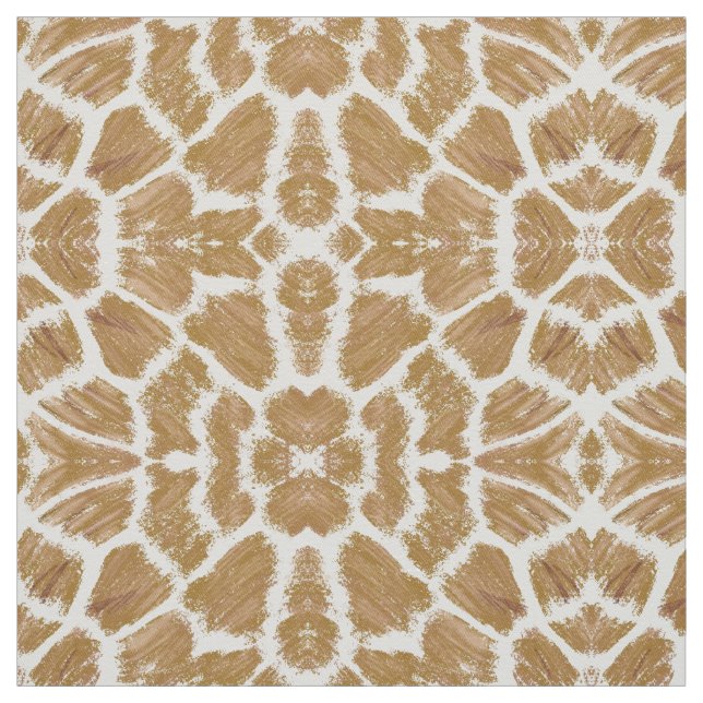 Tela de algodón inspirada en la jirafa (Retal)