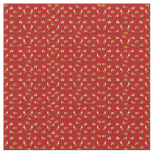 Tela de algodón peinada familia del Fox rojo