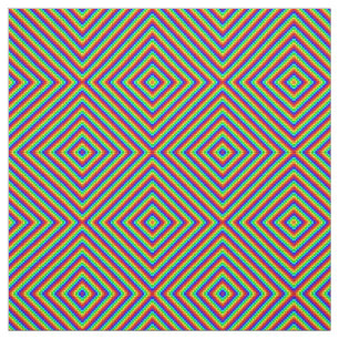Tela de Algodón Peinado Rainbow X