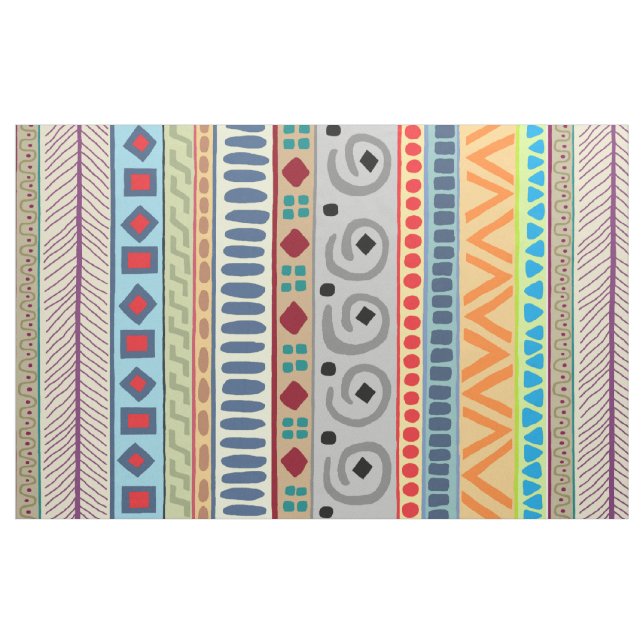 Tela de algodón tribal azteca de 56 pulgadas (Yarda)