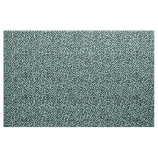 Tela de Aqua Fabric de Patrón de Pieles Leopardo