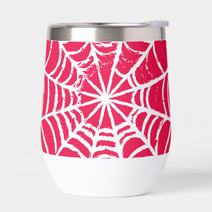 Tela de araña rosa