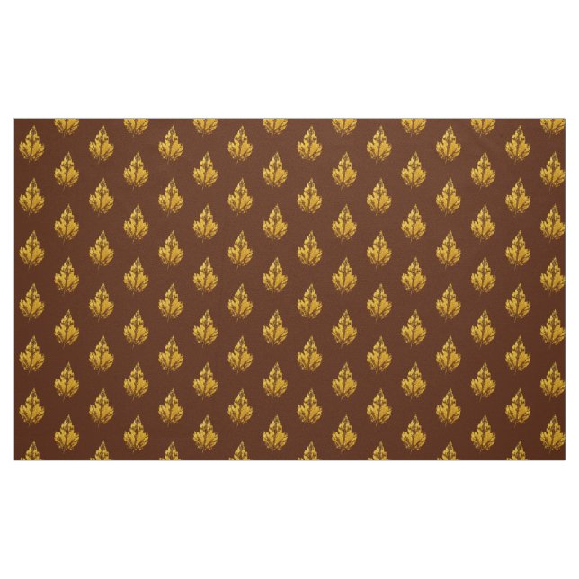 Tela de arce dorada ("Cuarto gordo" (fat quarter))