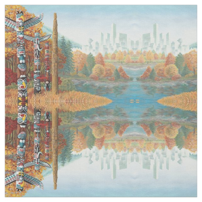 Tela de arte de Vancouver Art Fabric Vancouver Tot (Retal)