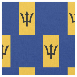 tela de bandera de Barbados