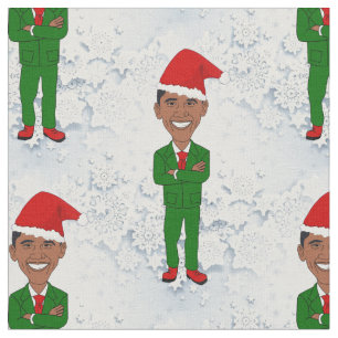 tela de barack obama santas