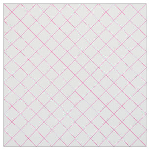 Tela de Bonito de Entramado de Diamantes Rosados