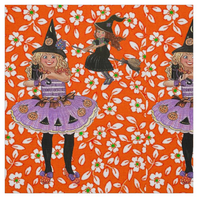Tela de bruja de Halloween de Mary & Jenny (Retal)