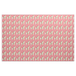 tela de caballo amarilla con rosas