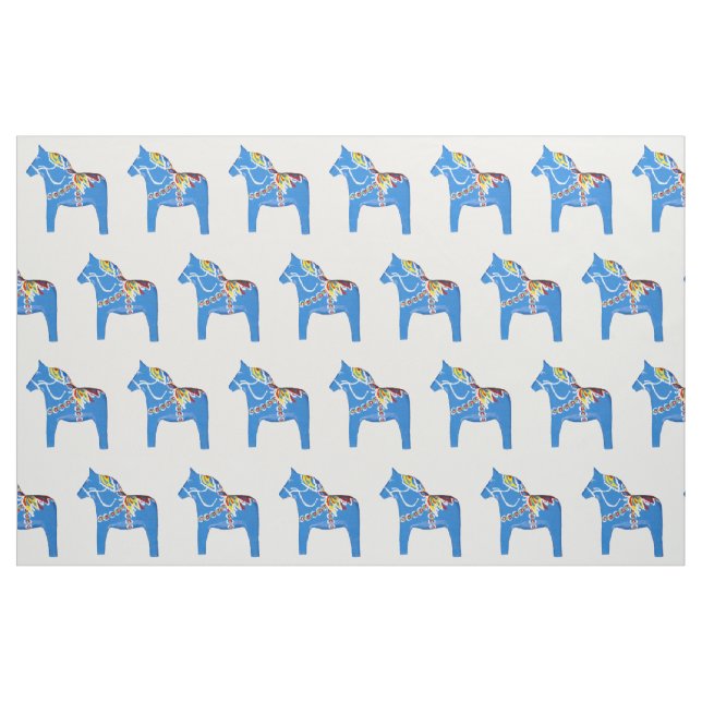 Tela de caballo azul ("Cuarto gordo" (fat quarter))