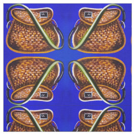 Tela de cesta de pesca de época