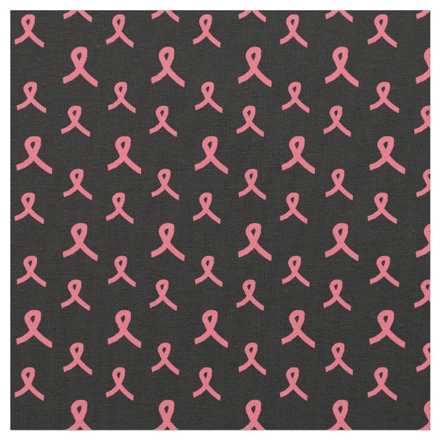 Tela de cinta rosa en negro (De cerca)