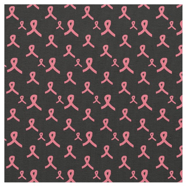 Tela de cinta rosa en negro (De cerca)