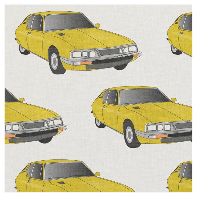 Tela de Citroen SM (De cerca)