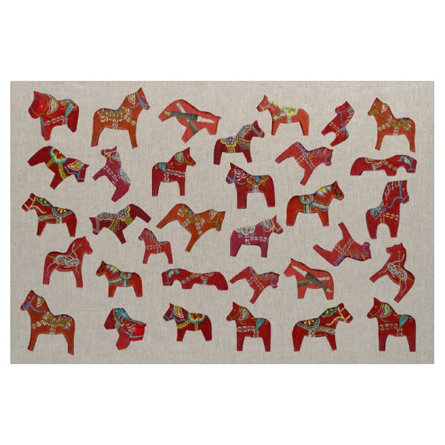 Tela de coleccionista de caballos de Dala (Yarda)